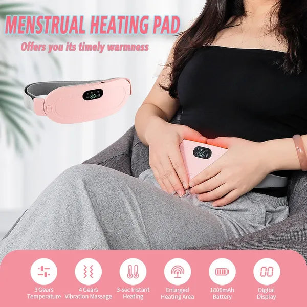 Portable Cordless Heating Pad for Menstrual Cramps Relief